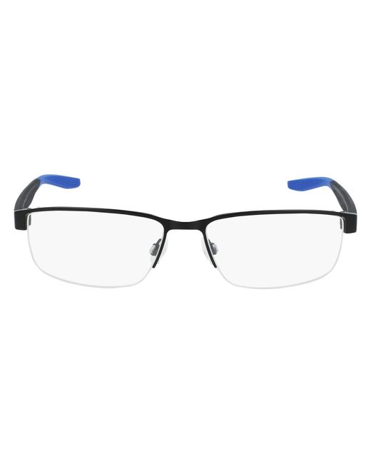 Nike Black 008 Optical Frames Metal Squared Photochromatic for men