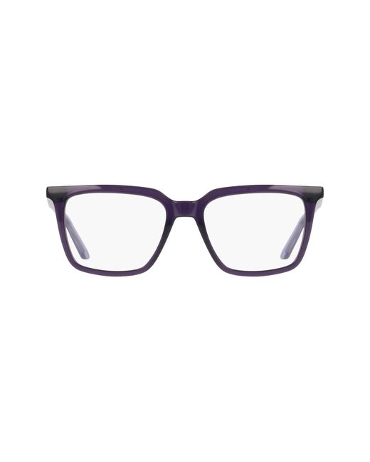 Nike Black 7064 501 Optical Frames Squared Normal