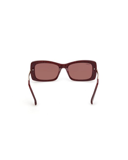 Max Mara Black Mm0194 71S Sunglasses Acetate Squared Normal