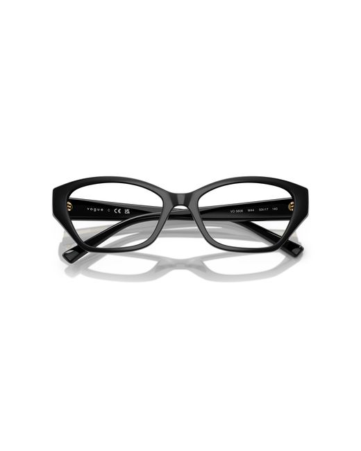 Vogue Eyewear Black Vo5608 W44 Optical Frames Nylon Cat Eye Normal