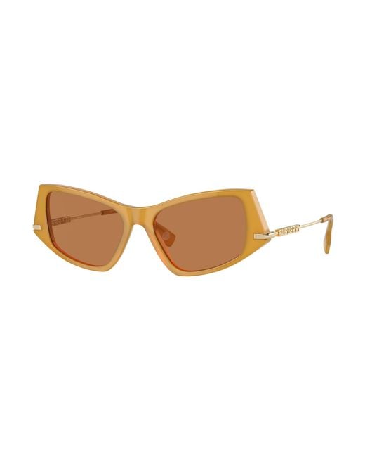 Burberry Black Be4408 409473 Sunglasses Acetate Geometric Normal