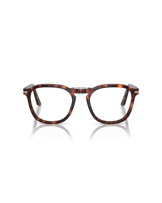 Persol Black Po3345V Rene' 24 Optical Frames Acetate Transparent Squared Normal