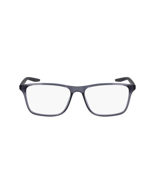Nike Black 7125 034 Optical Frames Plastic Squared Normal Photochromatic