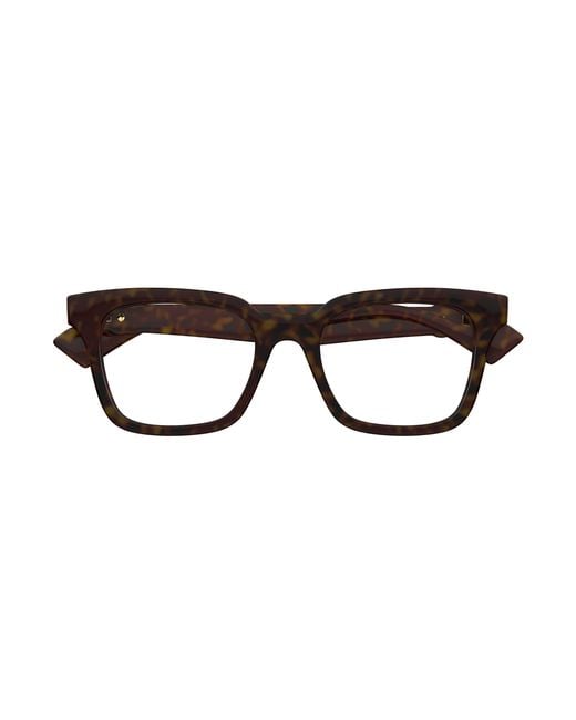 Gucci Black Gg1728O 002 Optical Frames Injected Transparent Squared