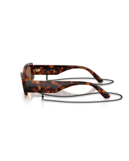 Vogue Eyewear Black Vo5655Su W65673 Sunglasses Nylon Pillow Normal