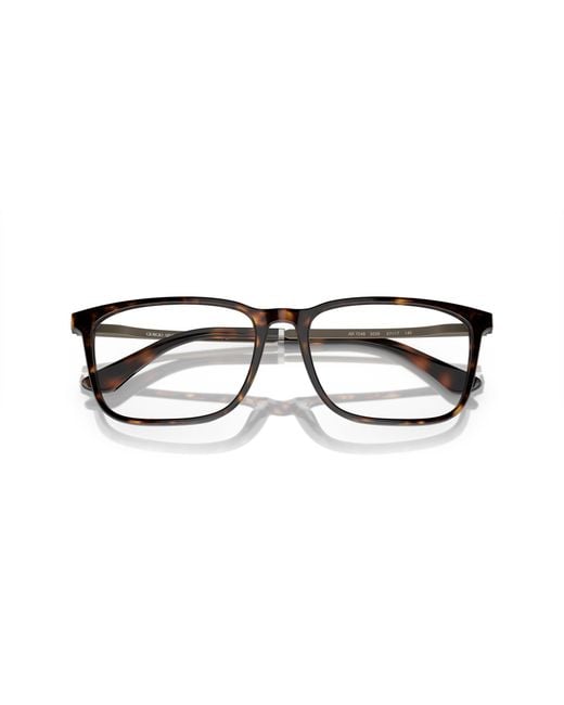 Giorgio Armani Black Ar7249 5026 Optical Frames Acetate Transparent Squared Normal for men