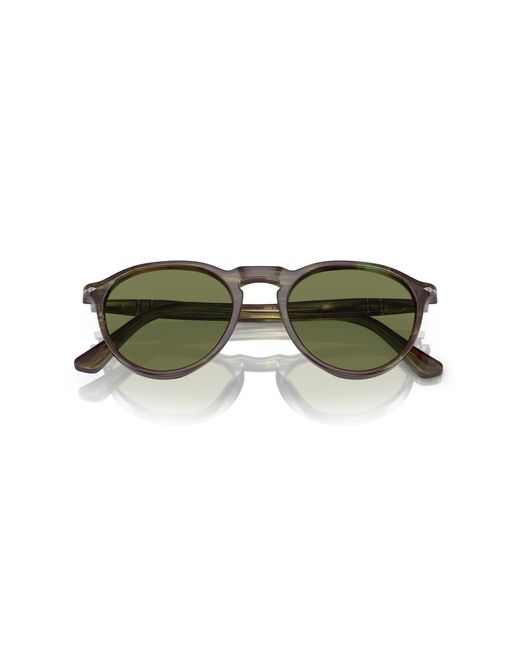 Persol Green Po3286S 11564E Sunglasses Plastic Pantos Normal