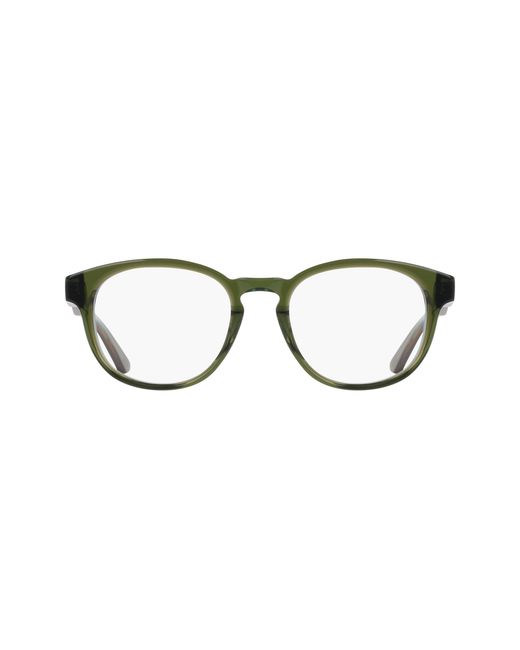 Nike Black 7182 317 Optical Frames Acetate Round Normal