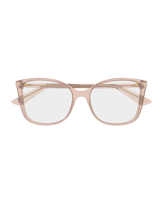 Gucci Black Gg0026O 032 Optical Frames Acetate Transparent Cat Eye