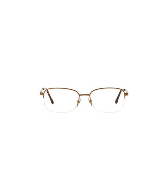 Sferoflex Black Sf2260 476 Optical Frames Metal Round for men
