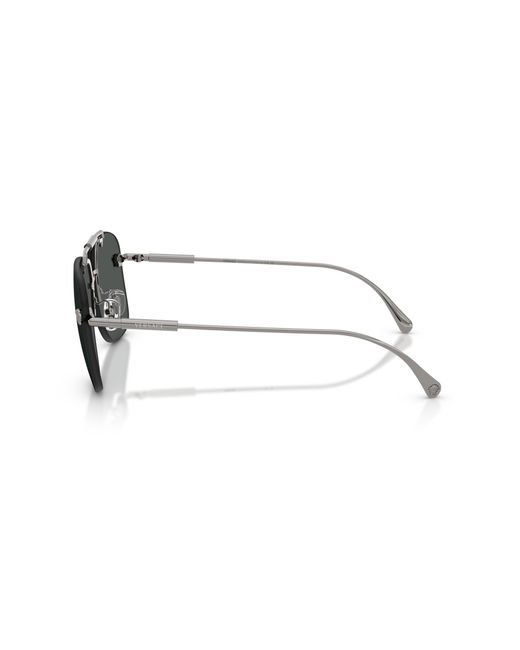 Versace Black Ve2296 100187 Sunglasses Metal Squared Normal