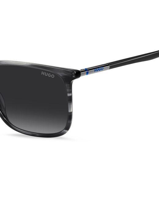 Boss Black Hg 1344/S 2W8/9O Sunglasses Acetate Squared Normal Shaded for men