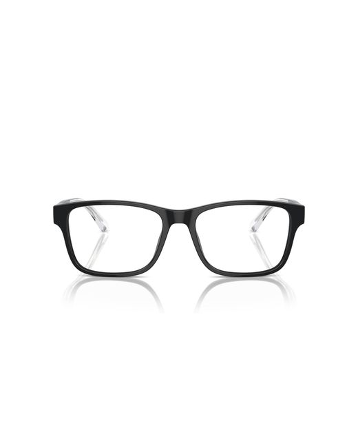 Emporio Armani Black Ea3239 5017 Optical Frames Acetate Squared Normal for men