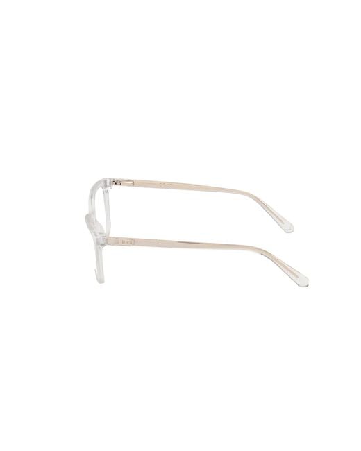Guess Black Gu50391 26 Optical Frames Acetate Squared Normal for men