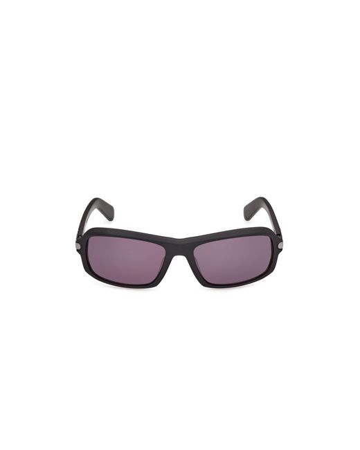 Adidas Originals Black Or0144 02A Sunglasses Acetate Smoke Squared Normal