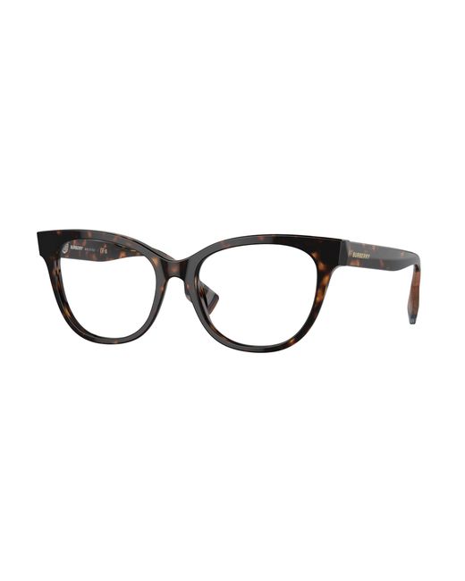 Burberry Black Be2375 Evelyn 3002 Optical Frames Acetate Transparent Cat Eye Normal
