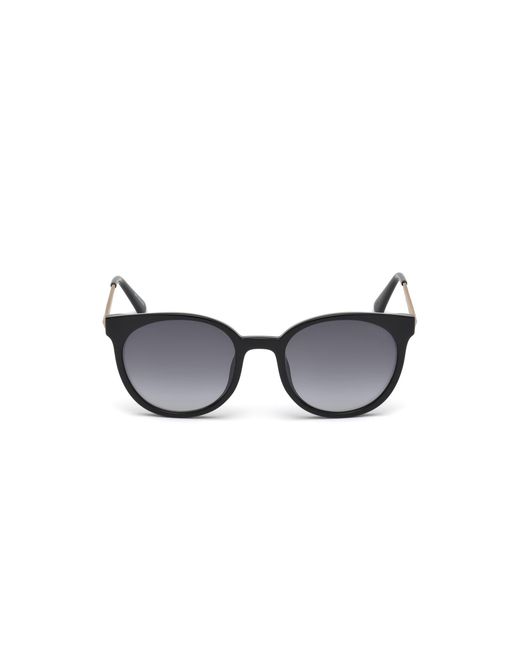 Guess Black Gu7503 01A Sunglasses Injected Round Normal