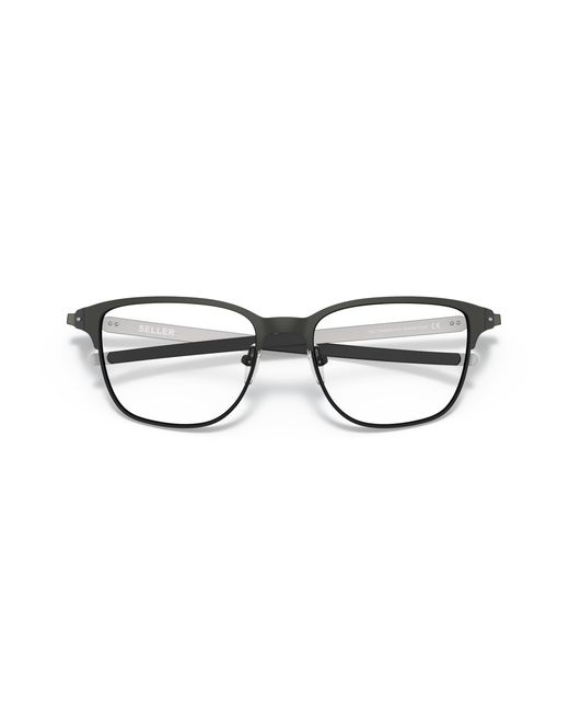 Oakley Black Ox3248 Seller 324801 Optical Frames Metal Transparent Squared Normal for men