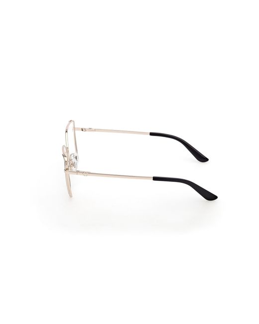 Guess Black Gu50223 032 Optical Frames Metal Squared Normal