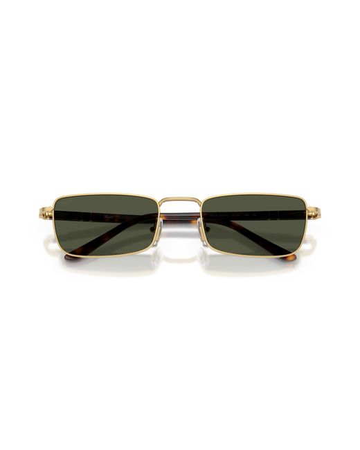Persol Green Po1025S 515/31 Sunglasses Metal Squared Normal