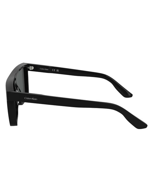 Calvin Klein Black Ck25501S 001 Sunglasses Acetate Squared Normal for men