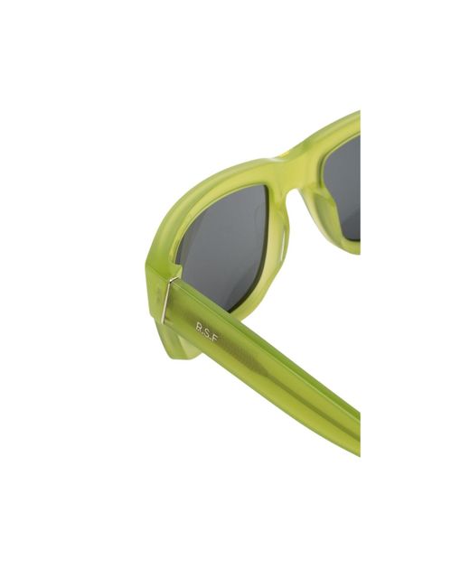Retrosuperfuture Green 9La Thelonius Lime Sunglasses Acetate Squared Normal
