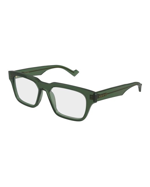 Gucci Black Gg0963O 003 Optical Frames Acetate Transparent Squared for men