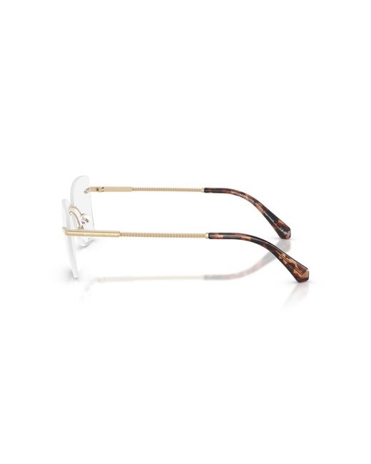 Michael Kors Black Mk3099 Nags Head 1014 Optical Frames Metal Transparent Squared Normal