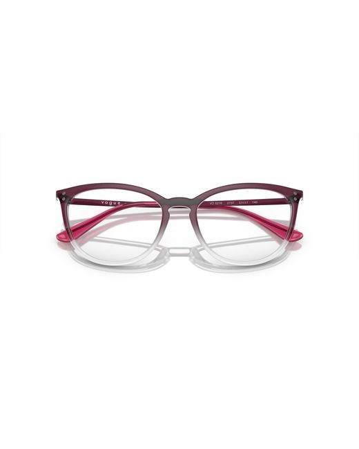 Vogue Eyewear Black Vo5276 2737 Optical Frames Injected Cat Eye Normal