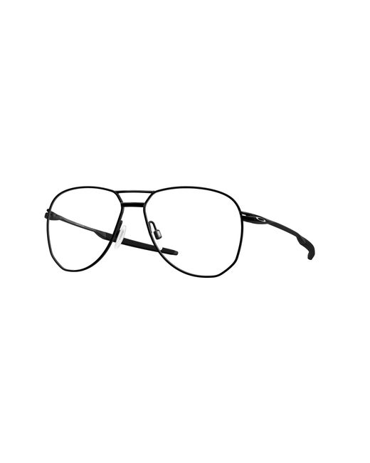 Oakley Black Ox5077 Contrail Ti Rx 507701 Optical Frames Titanium Round Normal for men