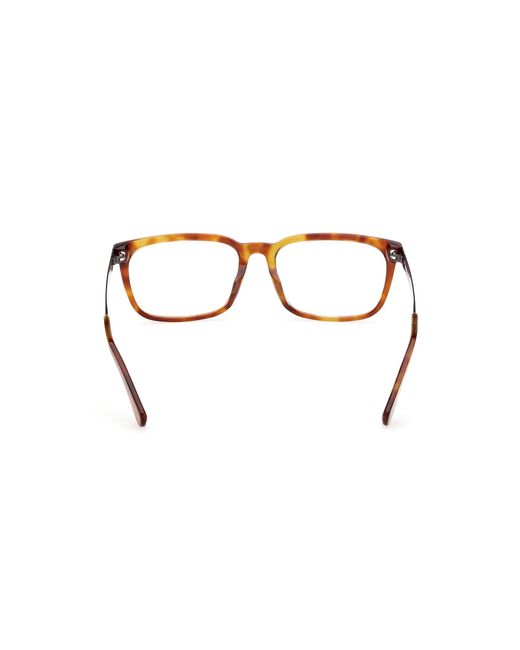 Timberland Black Tb50086-H 056 Optical Frames Acetate Squared Normal for men