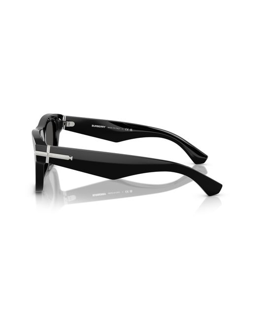 Burberry Black Be4438U 300187 Sunglasses Acetate Squared Normal for men