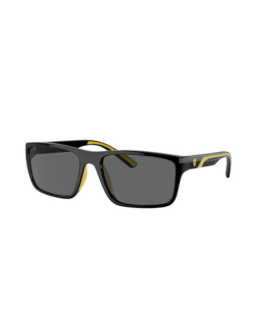 FERRARI SCUDERIA Black Fz6003U 501/87 Sunglasses Injected Squared Normal for men