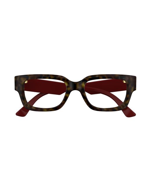 Gucci Black Gg1666O 002 Optical Frames Acetate Transparent Cat Eye