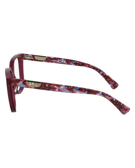 Longchamp Black Lo2765 500 Optical Frames Acetate Squared Normal