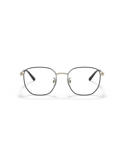 Emporio Armani Black Ea1134D 3082 Optical Frames Metal Squared Normal