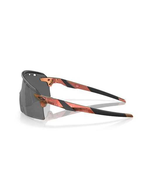 Oakley Gray Oo9235 Encoder Strike Vented 923512 Sunglasses Plastic Mask Mirrored Prizm for men