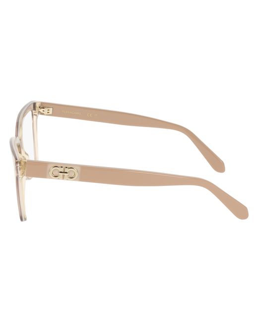 Ferragamo Black Sf3060 260 Optical Frames Acetate Squared Normal
