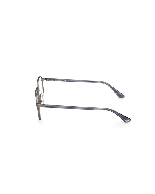 Web Black We5477 9 Optical Frames Metal Squared Normal for men