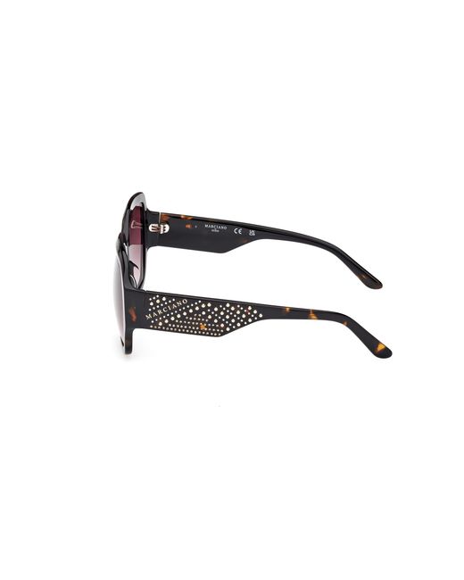 Guess Black Gm00014 52F Sunglasses Acetate Squared Normal