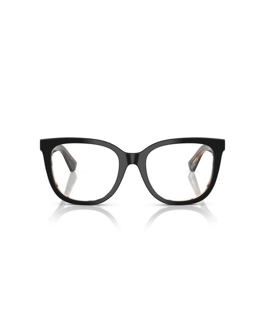 Burberry Black Be2415 4121 Optical Frames Acetate Squared Normal