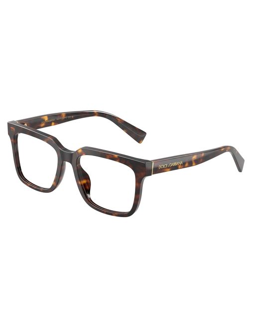 Dolce & Gabbana Black Dg3422 502 Optical Frames Acetate Squared Normal for men