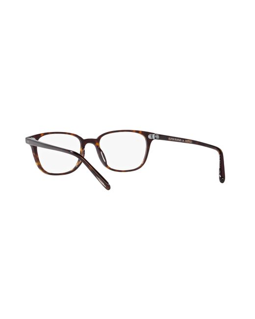 Oliver Peoples Black Ov5279U Maslon 1009 Optical Frames Acetate Transparent Squared Normal for men
