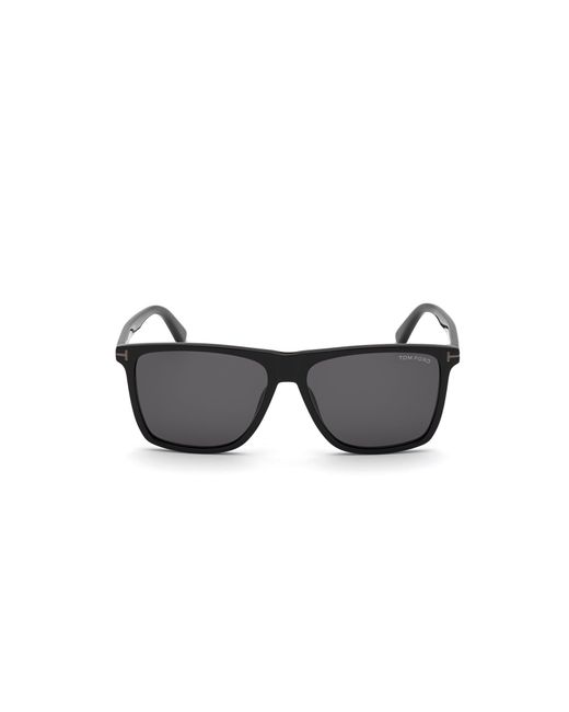 Tom Ford Black Ft0832-N Fletcher 01A Sunglasses Acetate Squared Normal for men