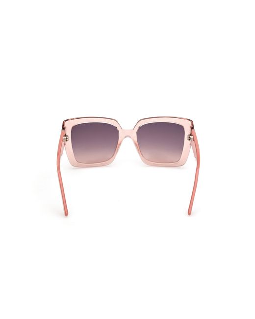 Guess Black Gu00200 72F Sunglasses Injected Squared Normal
