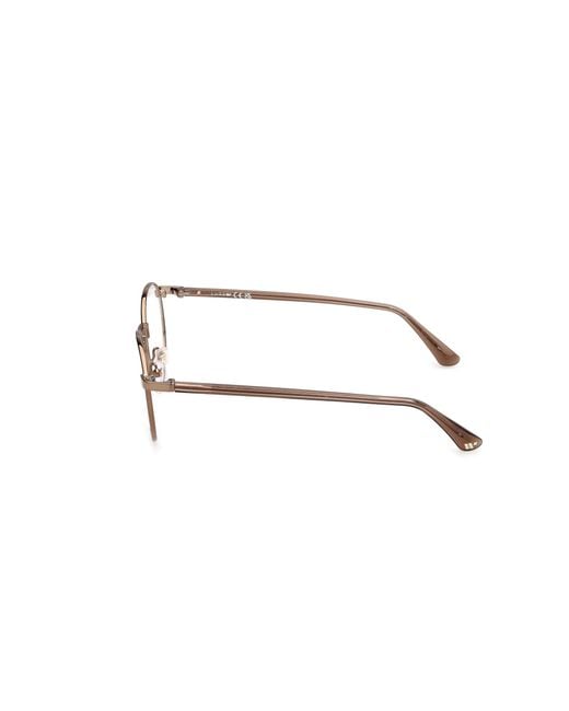 Web Black We5476 036 Optical Frames Round Normal for men
