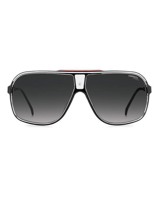 Carrera Black Grand Prix 3 Oit/9O Sunglasses Plastic Squared Shaded for men