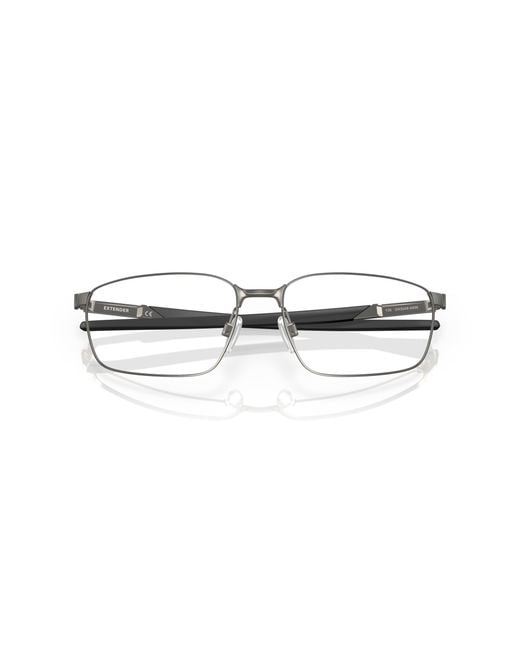 Oakley Black Ox3249 Extender 324906 Optical Frames Metal Squared Normal for men
