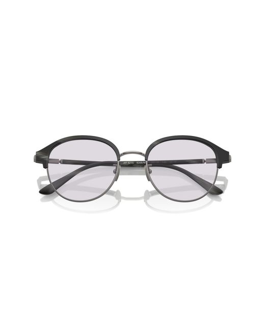 Giorgio Armani Black Ar8215 6068M3 Sunglasses Acetate Pantos Photochromatic Photochromatic for men