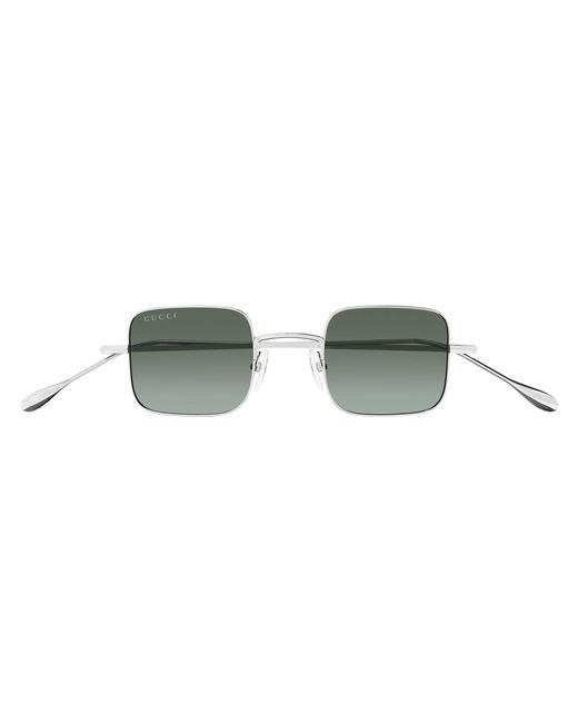 Gucci Black Gg1813S 010 Sunglasses Metal Squared